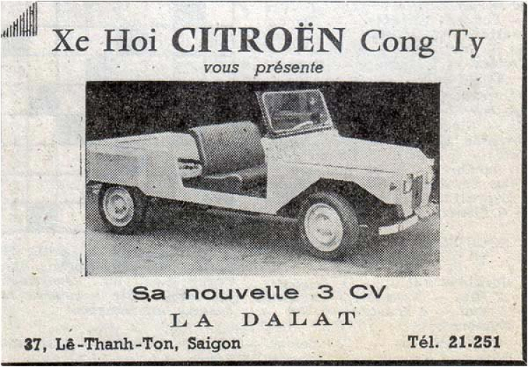 Lịch sử sản xuất xe 4B La Dalat và hình ảnh xưa tại VN Lịch sử sản xuất xe 4B La Dalat và hình ảnh xưa tại VN