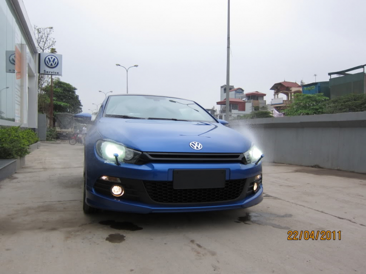 Đổi Scirocco 1.4 trắng full 6700km lấy xe volkswagen cũ