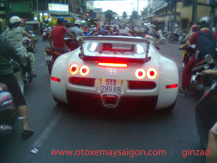 Hình ảnh đầu tiên của Bugatti Veyron tại Việt Nam mang biển số SG 51A 289.88