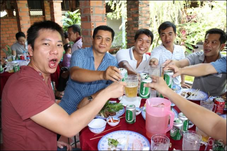 Hình ảnh họp mặt tân niên tại Hoàng Thái Bảo