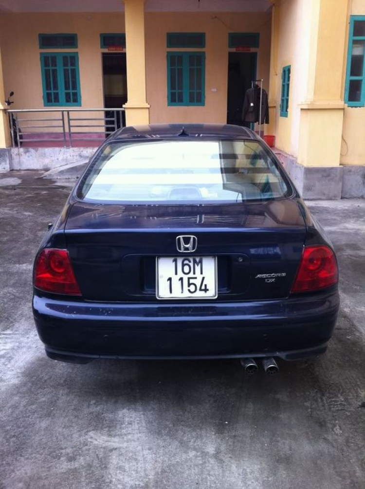 ACCORD CLUB - Honda Accord 95 LX