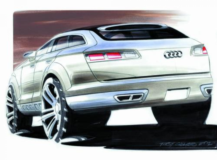 Bản phác thảo Audi Q6