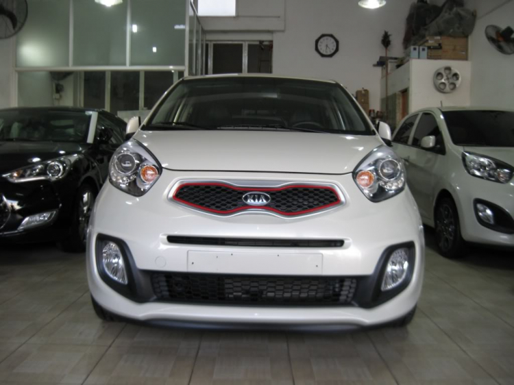 Kia Morning model 2012 với 1 chút thay đổi bắt đầu từ tháng 6 năm 2011