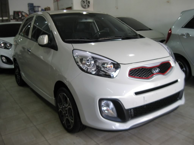 Kia Morning model 2012 với 1 chút thay đổi bắt đầu từ tháng 6 năm 2011