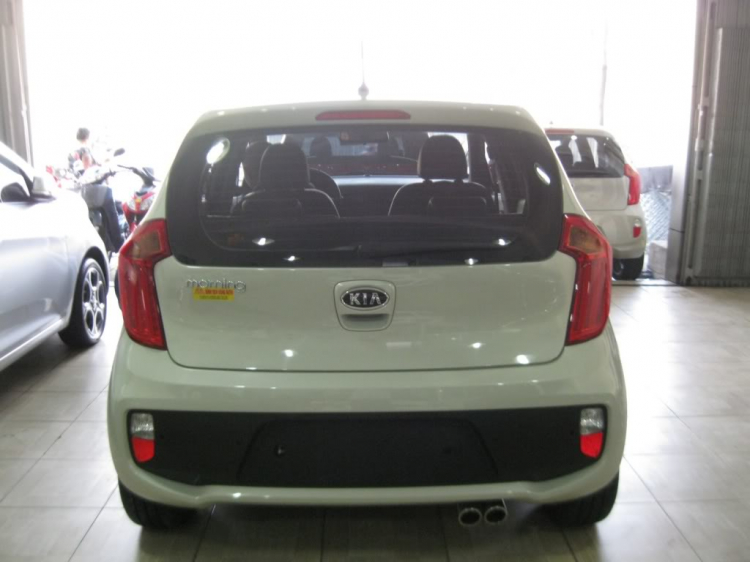 Kia Morning model 2012 với 1 chút thay đổi bắt đầu từ tháng 6 năm 2011