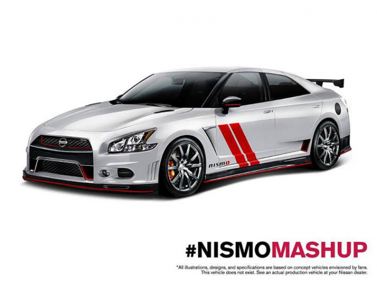 Thỏa sức sáng tạo thiết kế xe Nissan với NISMO Mashup