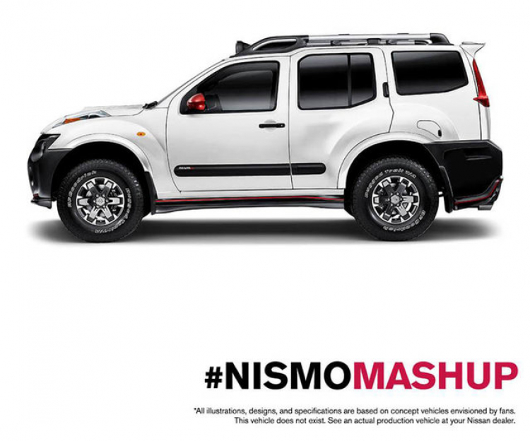 Thỏa sức sáng tạo thiết kế xe Nissan với NISMO Mashup