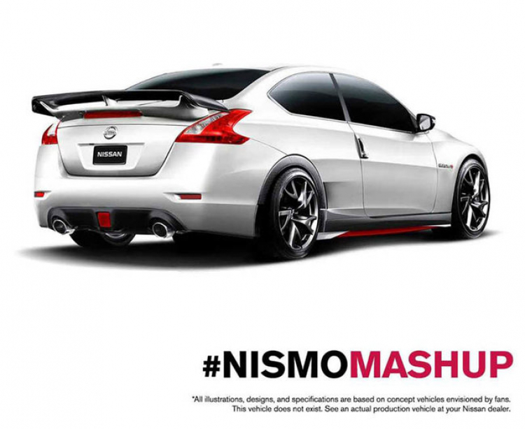 Thỏa sức sáng tạo thiết kế xe Nissan với NISMO Mashup