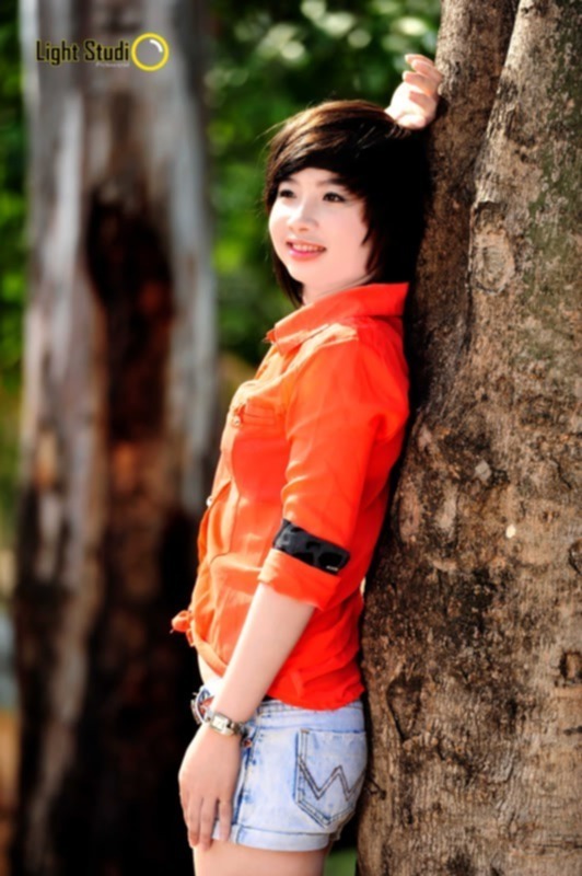 Mẫu teen xinh xắn