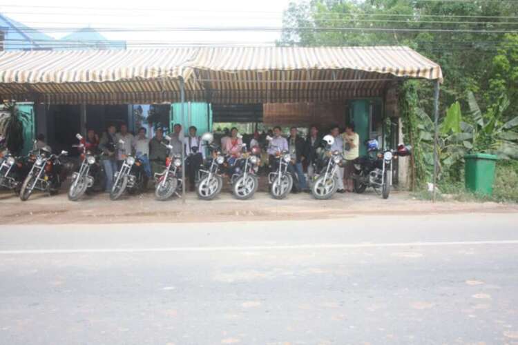 THành lập Hội những người mê và chơi xe Motor Honda LA 250cc