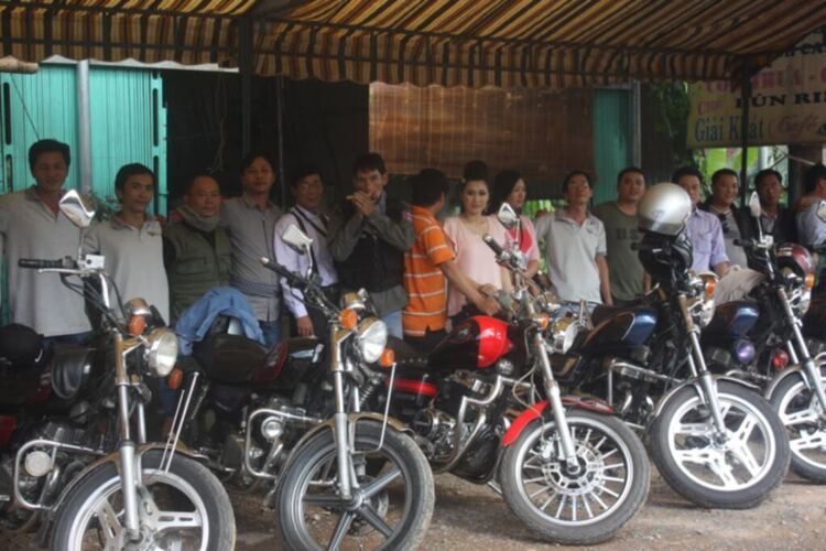 THành lập Hội những người mê và chơi xe Motor Honda LA 250cc