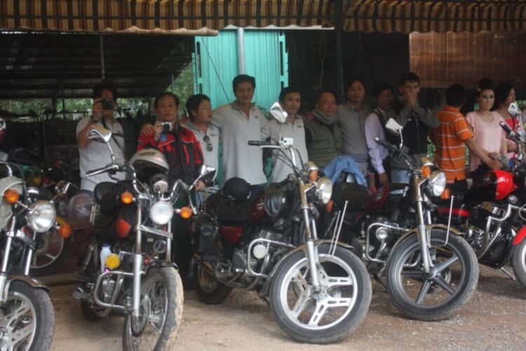 THành lập Hội những người mê và chơi xe Motor Honda LA 250cc