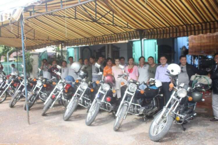 THành lập Hội những người mê và chơi xe Motor Honda LA 250cc