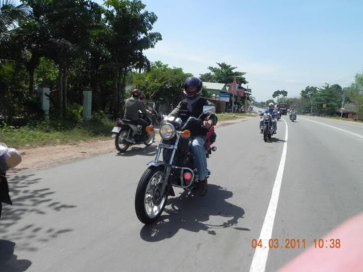 THành lập Hội những người mê và chơi xe Motor Honda LA 250cc