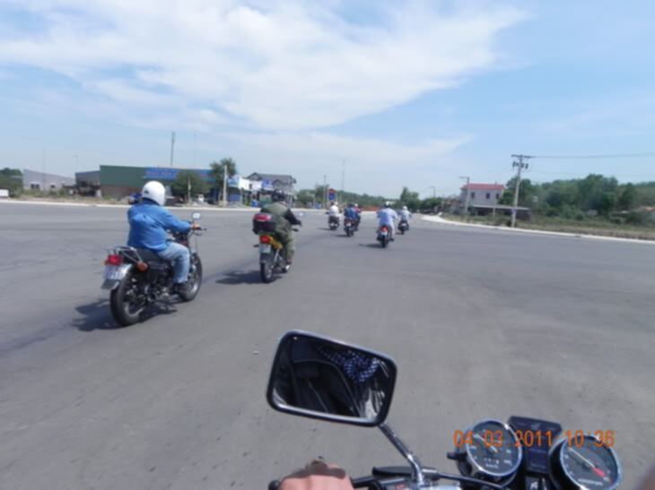 THành lập Hội những người mê và chơi xe Motor Honda LA 250cc