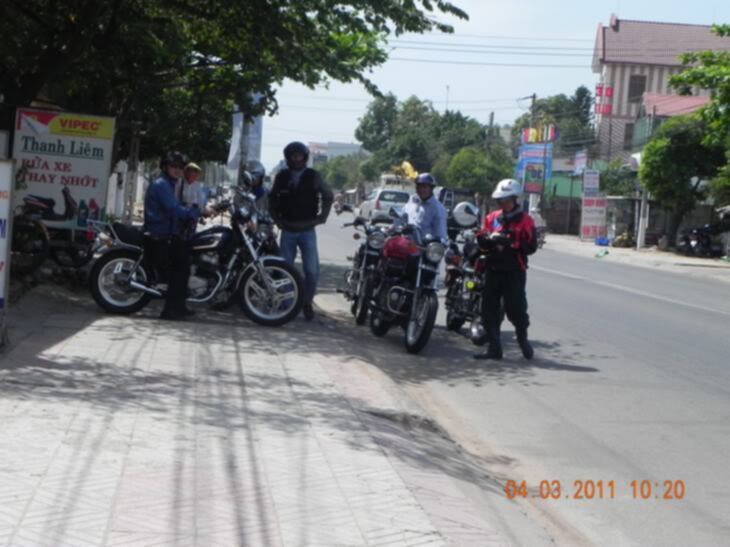 THành lập Hội những người mê và chơi xe Motor Honda LA 250cc