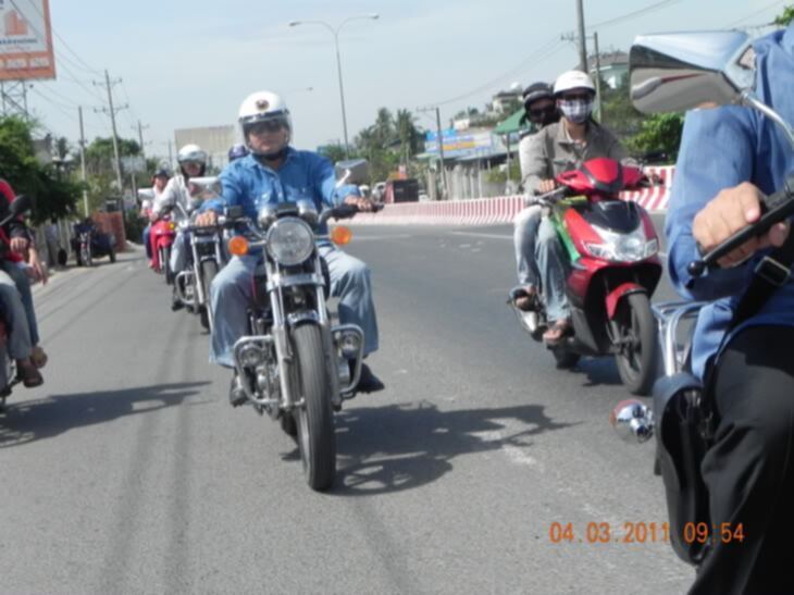 THành lập Hội những người mê và chơi xe Motor Honda LA 250cc
