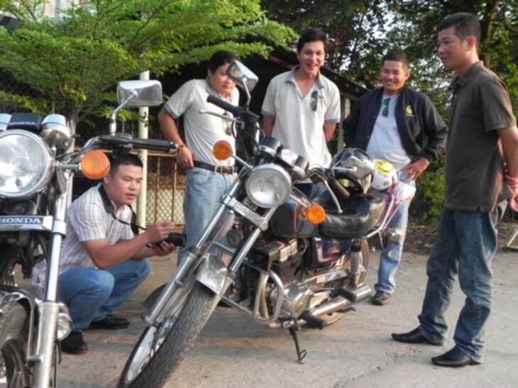 THành lập Hội những người mê và chơi xe Motor Honda LA 250cc