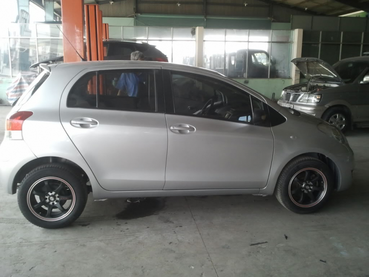 Yaris có đôi giầy mới