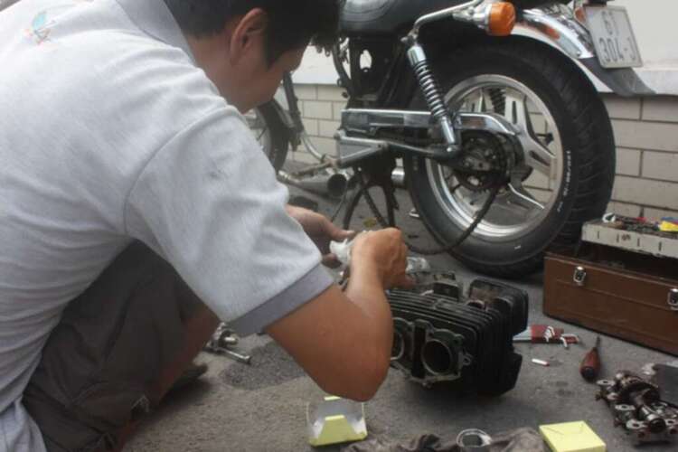 THành lập Hội những người mê và chơi xe Motor Honda LA 250cc