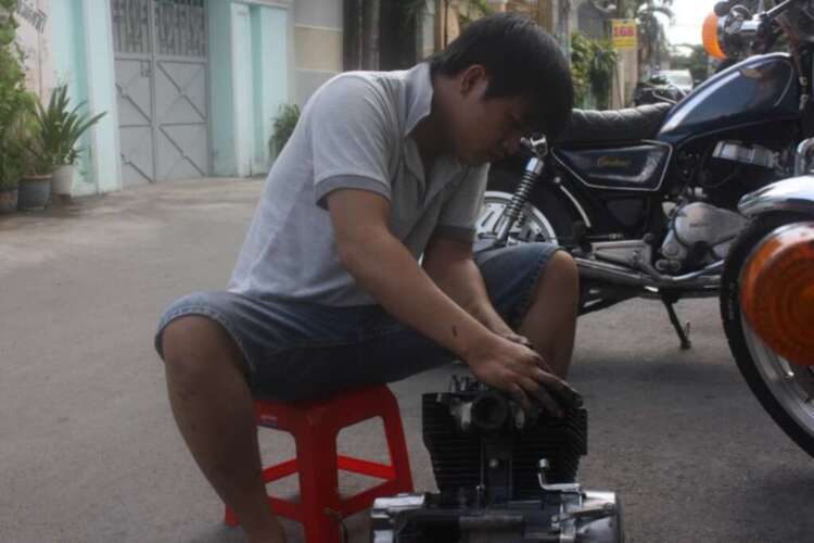 THành lập Hội những người mê và chơi xe Motor Honda LA 250cc