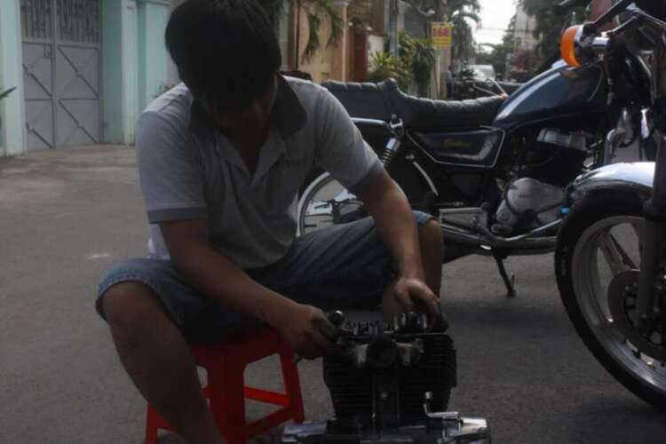 THành lập Hội những người mê và chơi xe Motor Honda LA 250cc