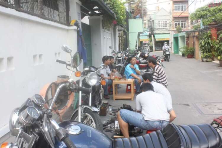 THành lập Hội những người mê và chơi xe Motor Honda LA 250cc