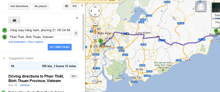 Cách nào tìm lộ trình chính xác nhất bằng Vietmap hoặc Google Map?