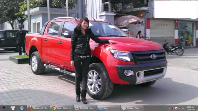 Thông tin mới nhất về Ford Ranger 2012 tại Việt Nam