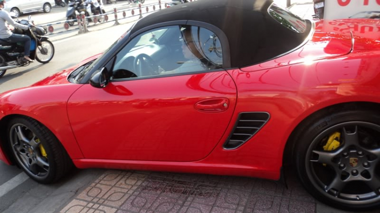 Đổi màu porsche boxster