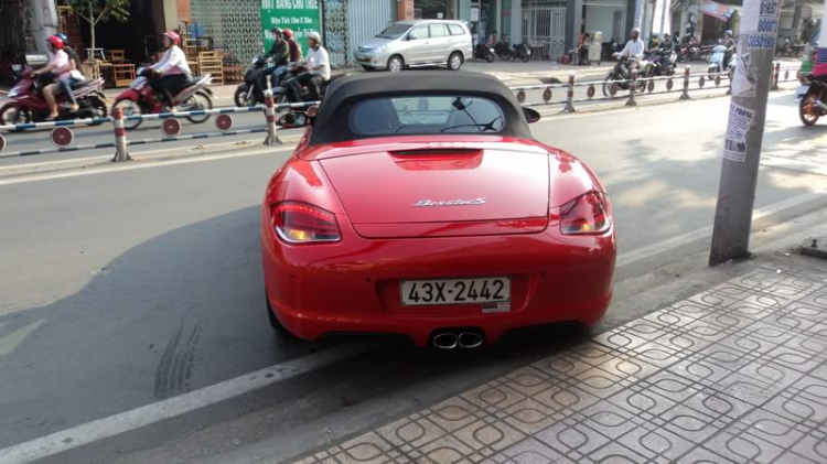 Đổi màu porsche boxster