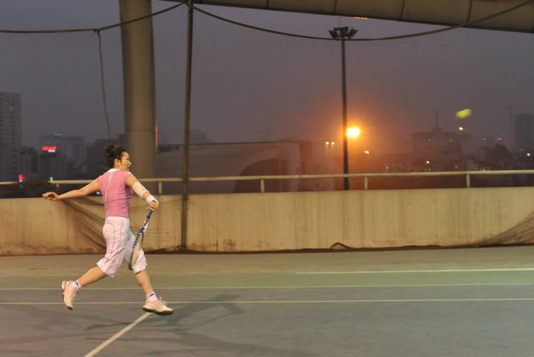 Hình ảnh giao lưu tennis HNC (OF) & SFC (OS) 21/03