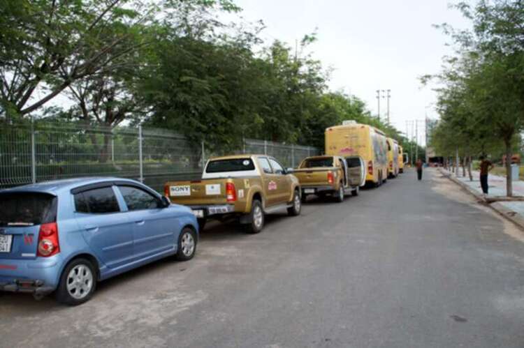 Nội thất 1 siêu xe Caravan from ThaiLand .