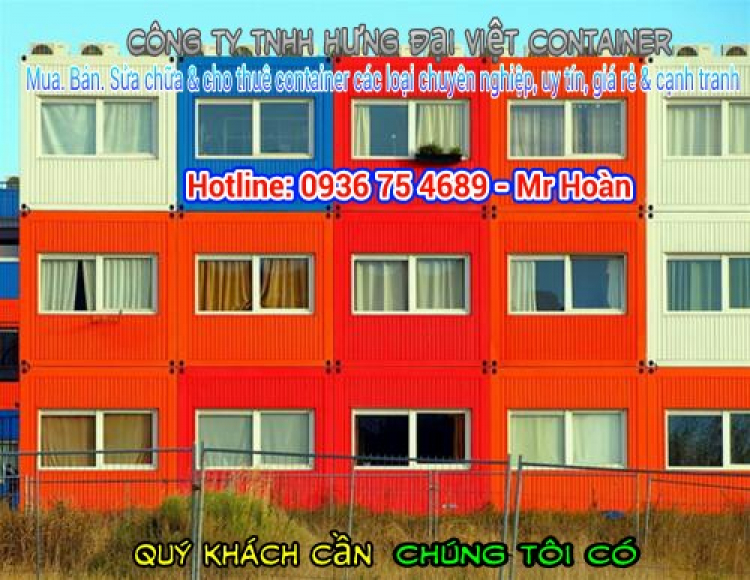 Bạn cần những ngôi nhà bằng container, cần mua container văn phòng giá rẻ?