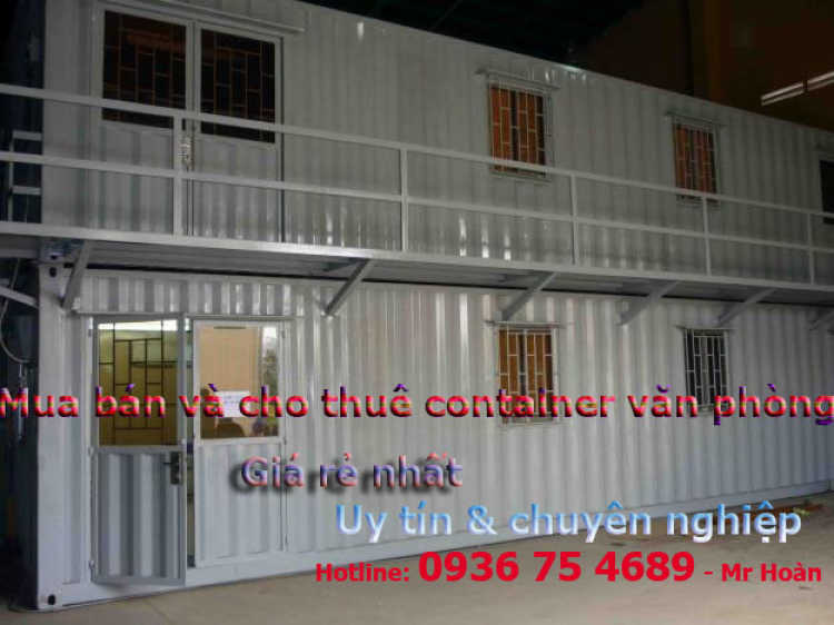 Bạn cần những ngôi nhà bằng container, cần mua container văn phòng giá rẻ?