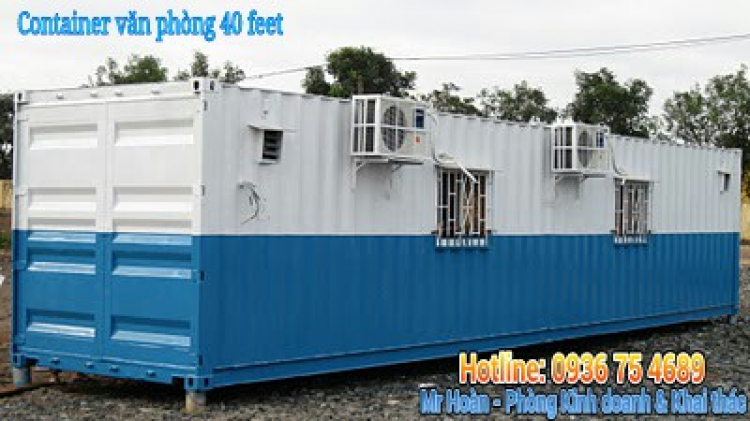 Bạn cần những ngôi nhà bằng container, cần mua container văn phòng giá rẻ?