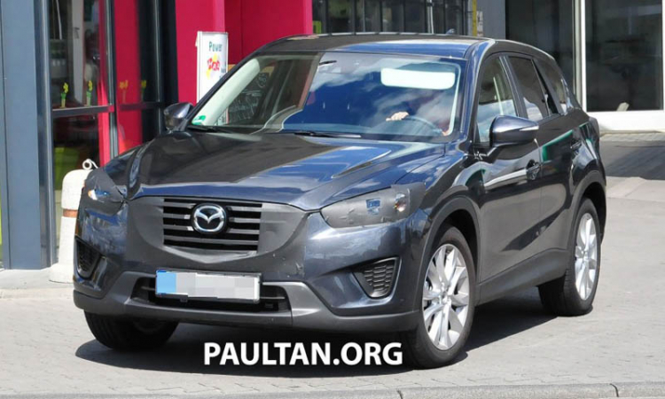 Lộ ảnh Mazda CX-5 facelift cải tiến lưới tản nhiệt và hệ thống đèn