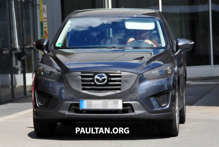 Lộ ảnh Mazda CX-5 facelift cải tiến lưới tản nhiệt và hệ thống đèn