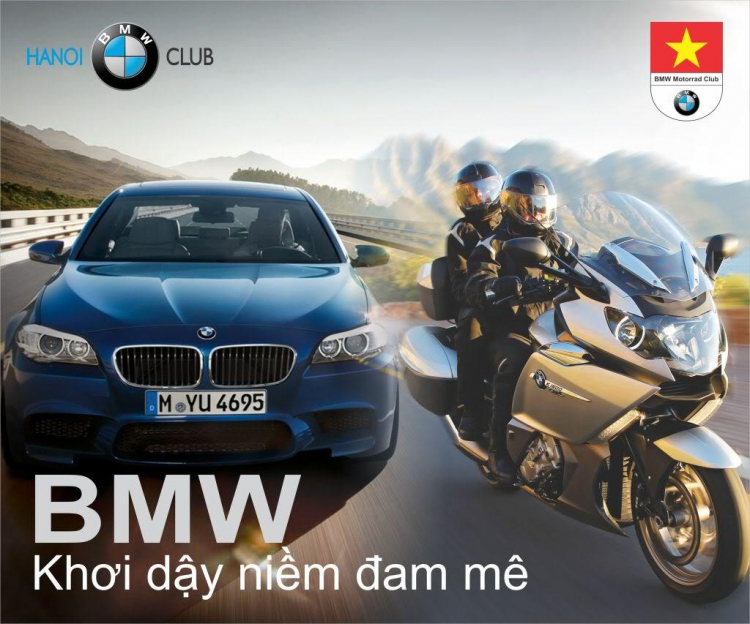 HANOI BMW CLUB & BMW Motorroad Club Offline "BMW khơi dậy niềm đam mê"