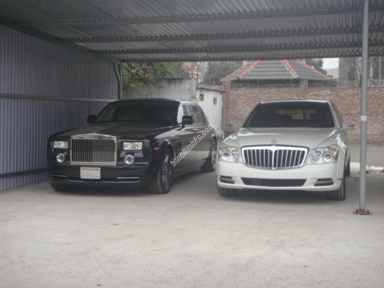 ..::[Hot hot] Rolls Royce Phantom Rồng & Maybach 62s 2012 cập bến Ninh Bình::..