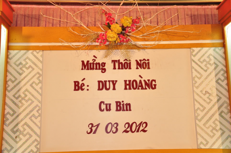 Chúc mừng Thôi Nôi F1 của thư ký Linhoto..!