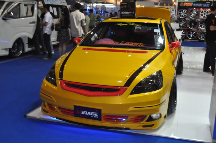 Ảnh đoàn OS tham quan Bangkok Motor Show 2012