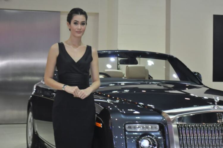 Ảnh đoàn OS tham quan Bangkok Motor Show 2012