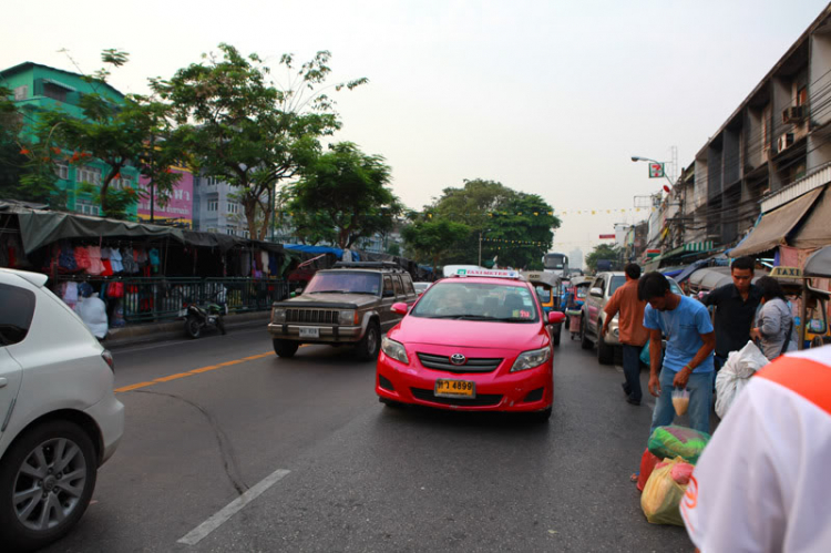 Ảnh đoàn OS tham quan Bangkok Motor Show 2012