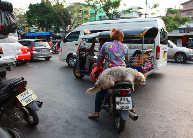 Ảnh đoàn OS tham quan Bangkok Motor Show 2012