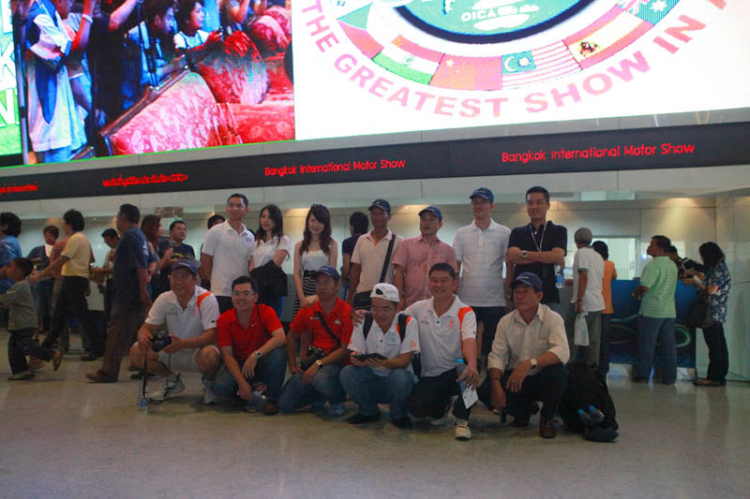 Ảnh đoàn OS tham quan Bangkok Motor Show 2012 Ảnh đoàn OS tham quan Bangkok Motor Show 2012