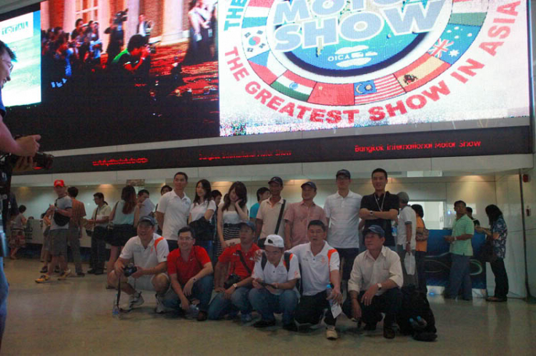 Ảnh đoàn OS tham quan Bangkok Motor Show 2012 Ảnh đoàn OS tham quan Bangkok Motor Show 2012