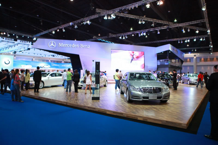 Mercedes benz motor show bangkok 2012