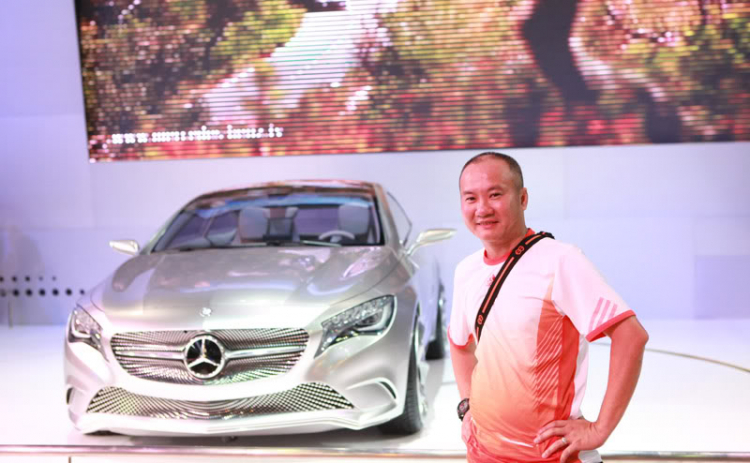 Mercedes benz motor show bangkok 2012