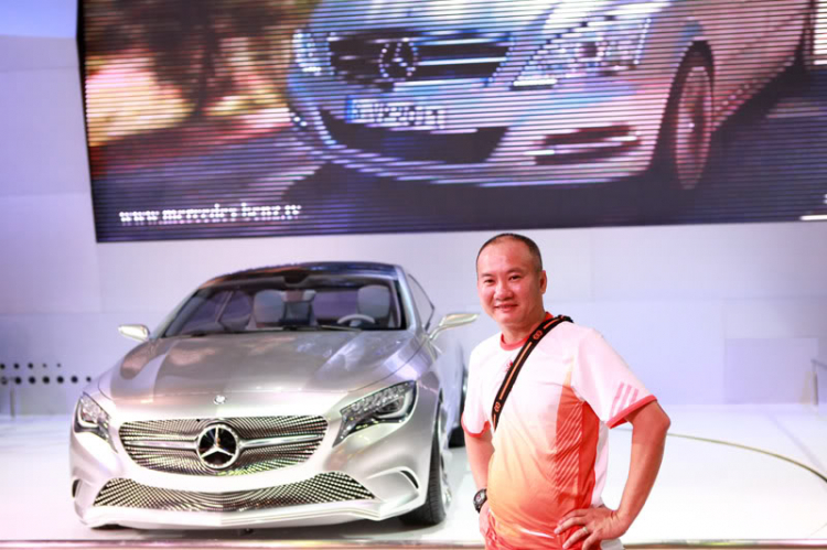 Mercedes benz motor show bangkok 2012